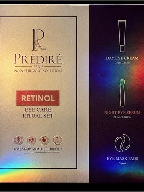 Retinol Eye Care Ritual Set - Anti-Aging Eye Treatment